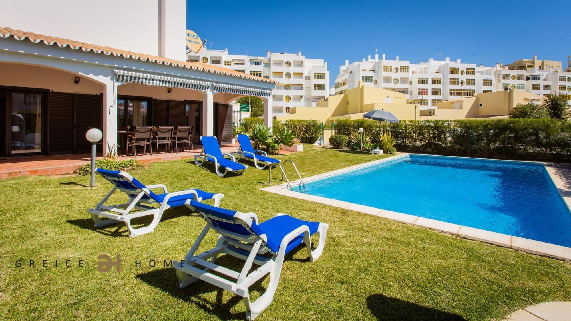 Greice Homes-650 Meters From The Beach, 4 Bedrooms Villa For Holidays In Vilamoura-Куартейра Екстер'єр фото